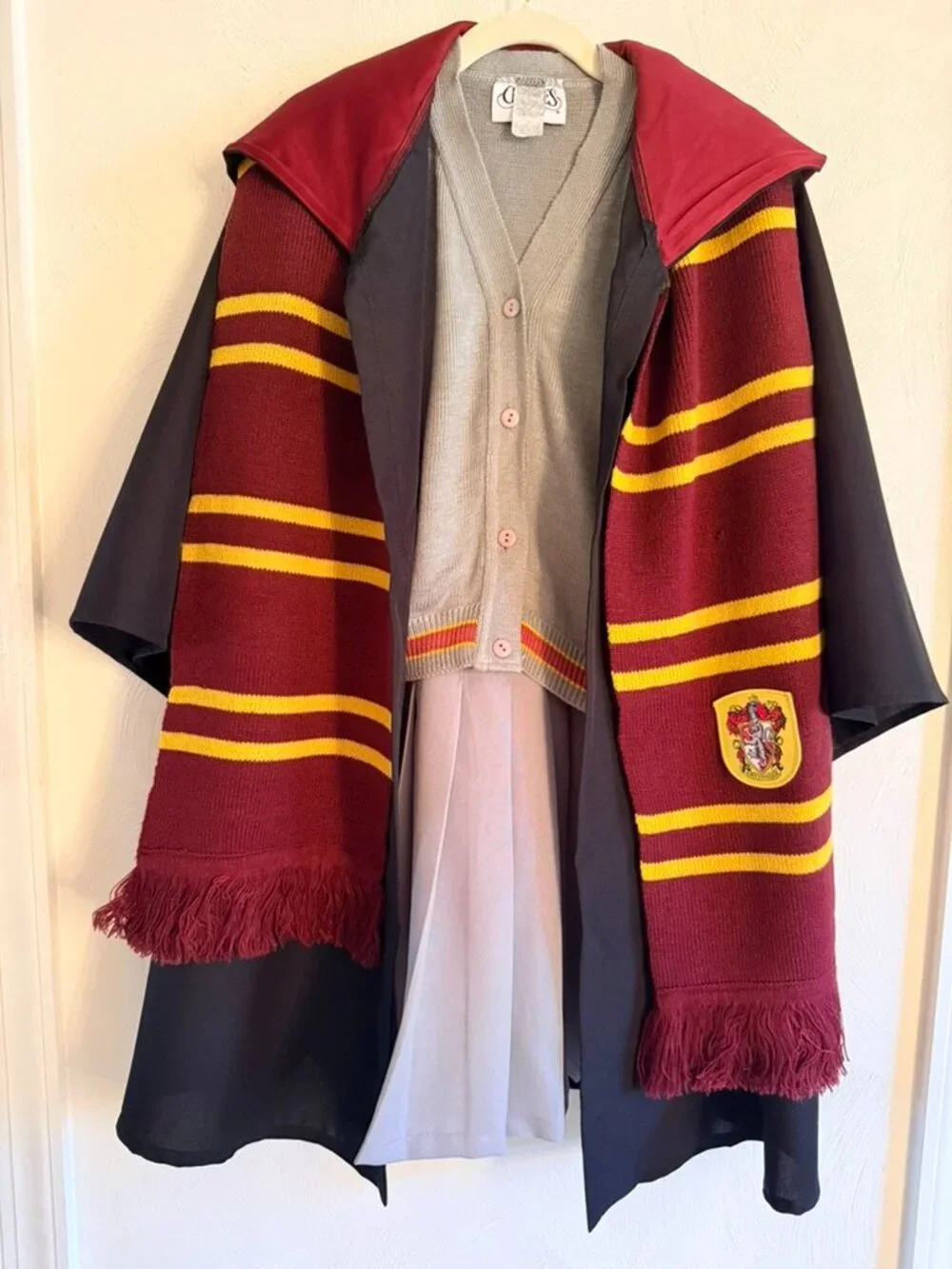 Harry Potter Hermione Gryffindor Girls 10 4 Piece Costume Charades